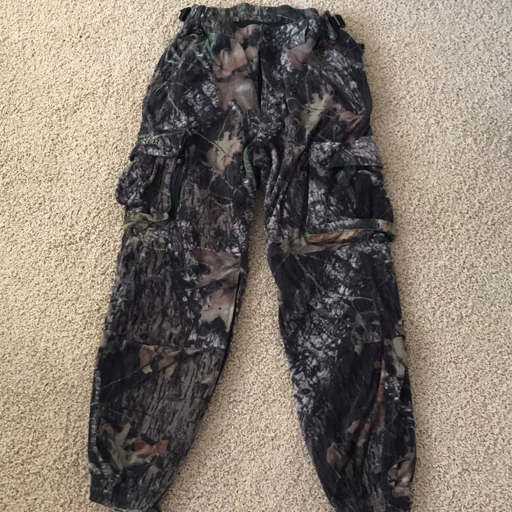 Men’s Scent Blocker insulated fleece camo pants